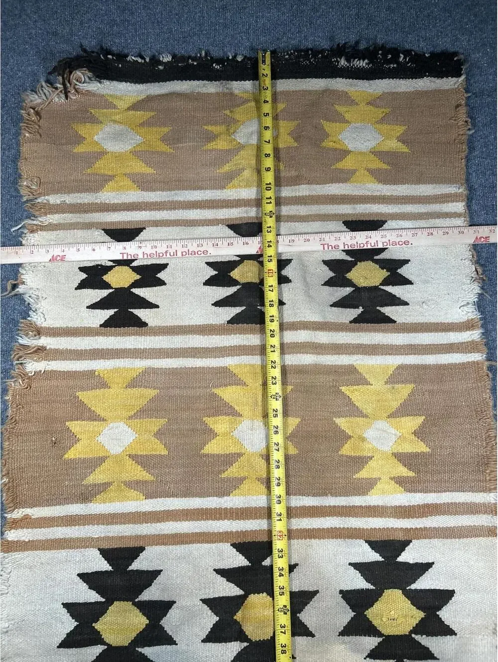 Authentic vintage Navajo Chinle regional style rug